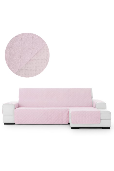 Cubre Chaise Longue Antideslizante Montblanc rosa derecho