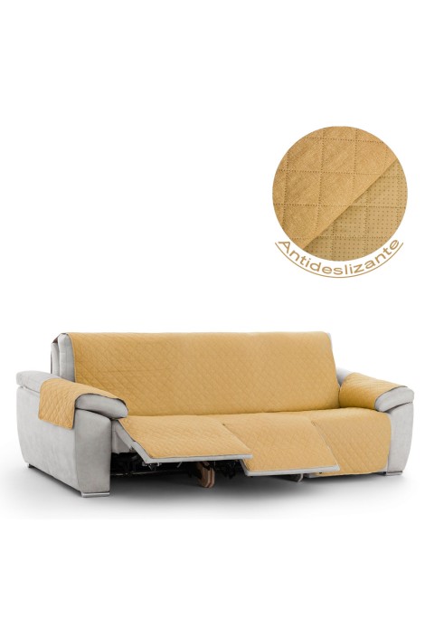 Cubre Sofá Relax 3x3 Plazas Montblanc amarillo