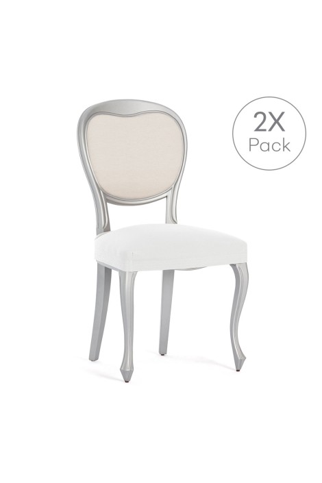 Fundas silla asiento Thor blanco