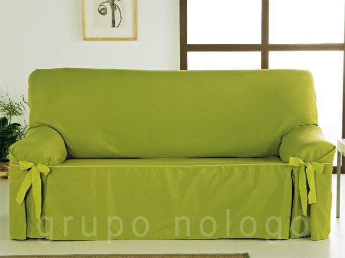 Funda Para Sofa Universal Elastica Con Sujeccion Ajustable 1 Plaza